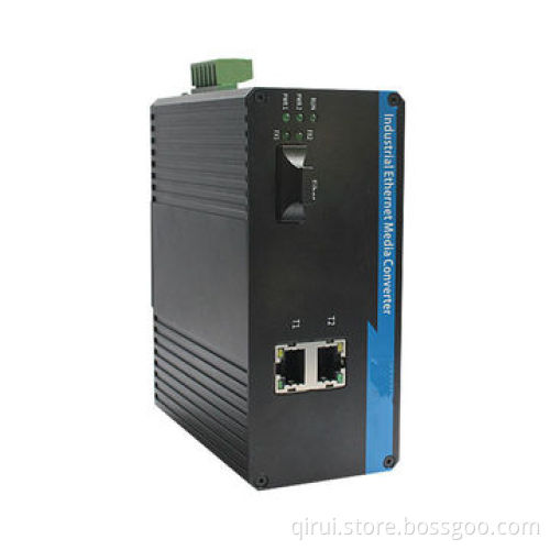 Industrial Optical Ethernet switch: 8x10/100T to 2x10/100/1000X SFP, Industrial Management